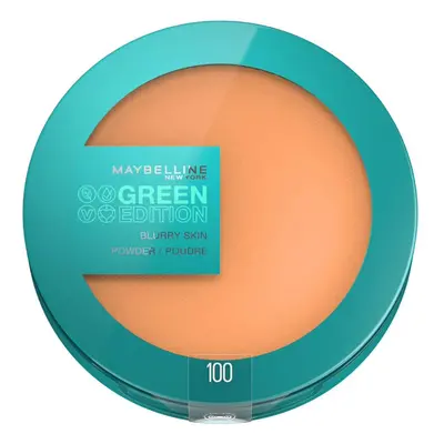 Maybelline New York Green Edition Blurry Skin Face Powder - 100 Hnědá