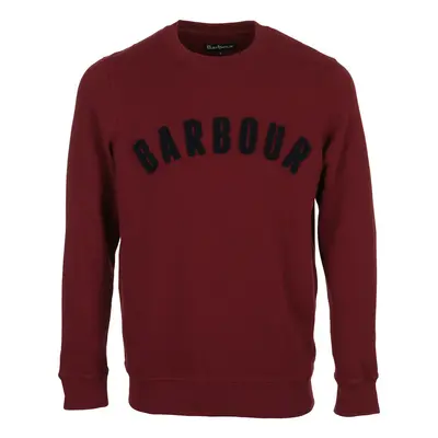 Barbour Prep Logo Crew Červená