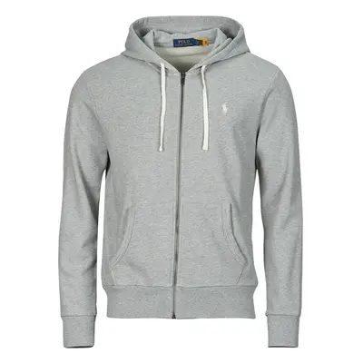 Polo Ralph Lauren SWEATSHIRT ZIPPE EN MOLETON Šedá