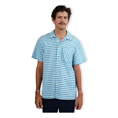 Brava Fabrics Stripes Shirt - Blue Modrá