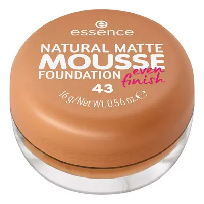 Essence Natural Matte Mousse Foundation - 43 Hnědá