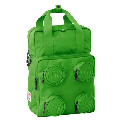 Lego Brick 2x2 Backpack Zelená