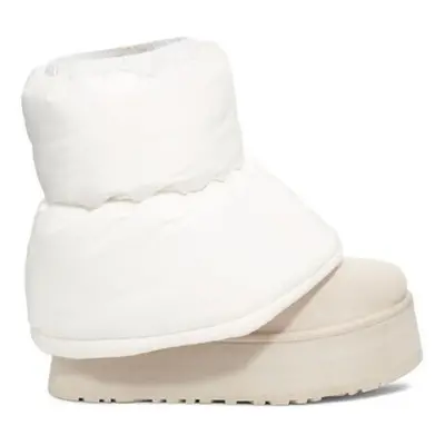 UGG 1158275 CLASSIC MINI DIPPER PUFFER Bílá