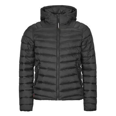 Superdry HOODED FUJI SPORT PADDED Černá