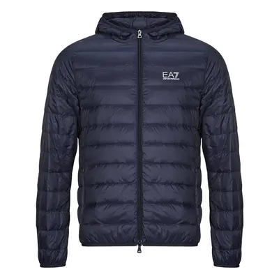 Emporio Armani EA7 CORE IDENTITY DOWN JACKET HD Tmavě modrá