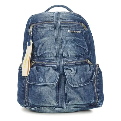 Desigual BACK DENIM PRIORI MULTIPOCKET CHESTER Modrá