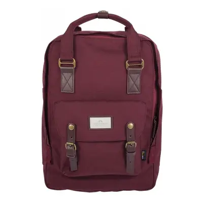 Doughnut Macaroon Large Cordura Backpack - Wine Bordó