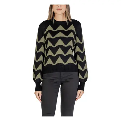 Jacqueline De Yong JDYTINA L/S JACQUARD PULLOVER KNT 15330567 Zelená