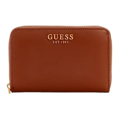 Guess LAUREL SLG MEDIUM ZIP AROUND Hnědá