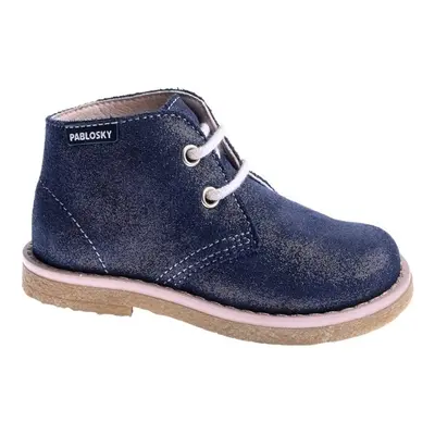 Pablosky Kalia Kids Boots 034322 B - Kalia Blue Inglese Modrá