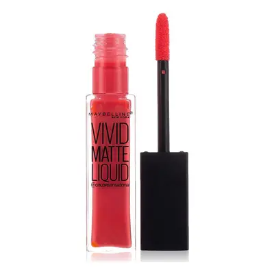 Maybelline New York Vivid Matte Liquid Lipstick - 20 Coral Courage Oranžová