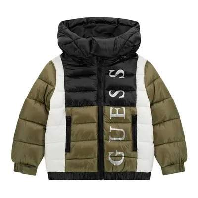 Guess HOODED PADDED JACKET ruznobarevne