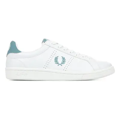 Fred Perry B721 Leather Bílá