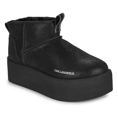 Karl Lagerfeld THERMO Lo Slip On Boot Černá