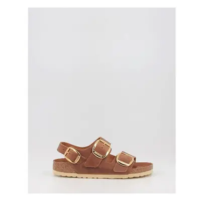 Birkenstock MILANO BIG BUCKLE LEOI Hnědá