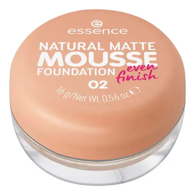 Essence Natural Matte Mousse Foundation - 02 Hnědá