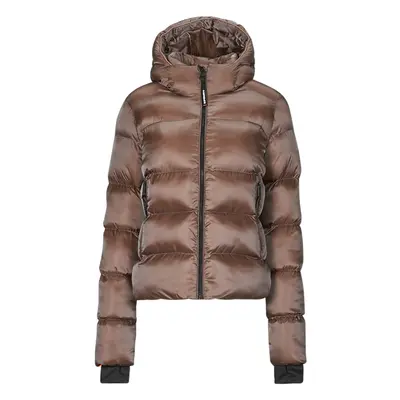 Superdry HOODED LUXE SPORTS Hnědá