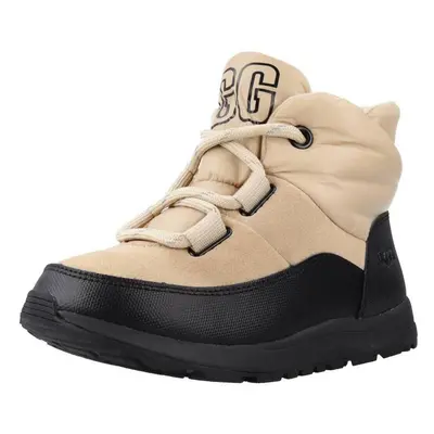 UGG K YOSE PUFFER LACE Hnědá