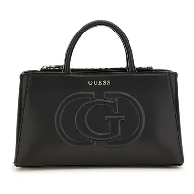 Guess Eco Mietta Small Society Satchel Černá