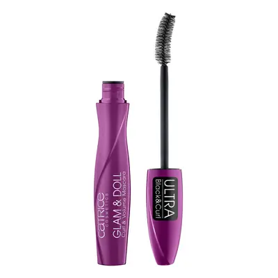 Catrice Mascara Curl and Volume Glam Doll - 10 Utra Black Černá