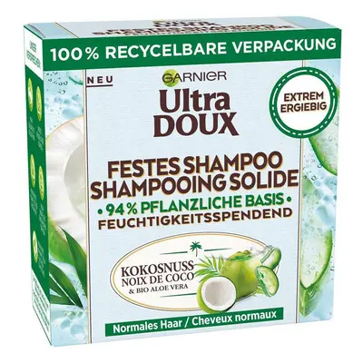 Garnier Solid Coconut and Aloe Vera Biozid Ultra Doux Shampoo