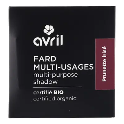 Avril Certified Organic Eyeshadow - Prunette Irisé Fialová