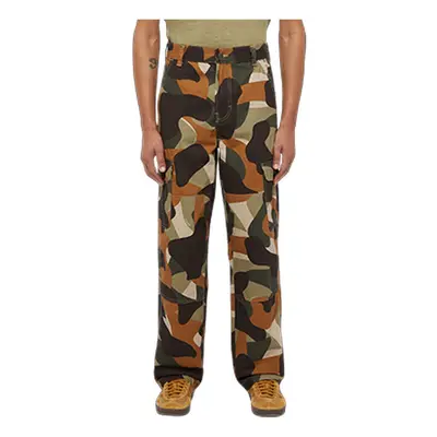 Dickies Duck canvas camo cargo Zelená