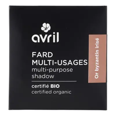 Avril Certified Organic Eyeshadow - Or Byzantin Irisé Zlatá