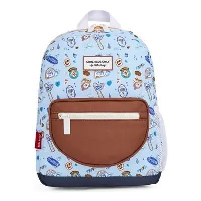 Hello Hossy Festival Kid Backpack - Blue Modrá