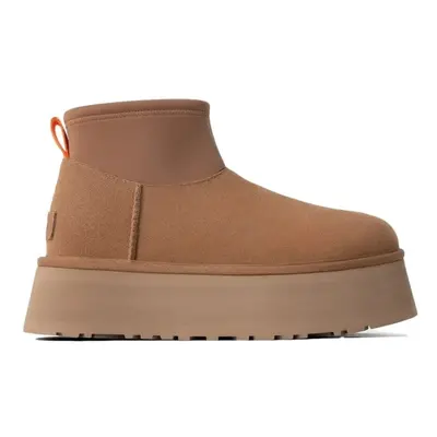 UGG Classic Mini Dipper Boots - Chestnut Hnědá