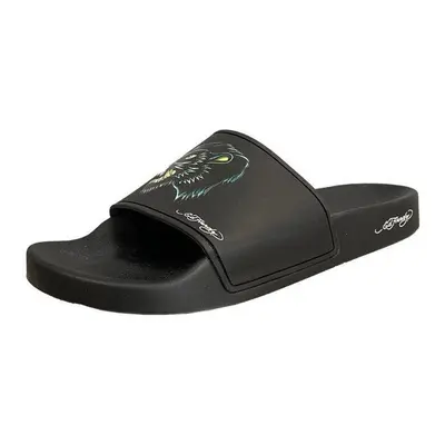 Ed Hardy Stealth Slides - Black Černá