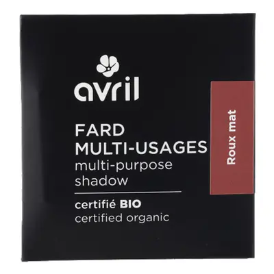 Avril Certified Organic Eyeshadow - Roux Mat Červená