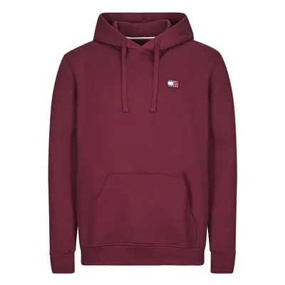 Tommy Jeans TJM REG BADGE HOODIE EXT Bordó