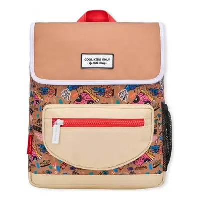 Hello Hossy New York Kid Backpack - Beige Béžová