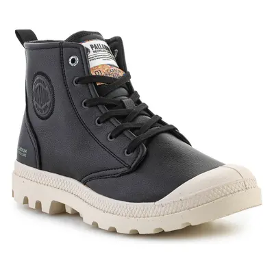 Palladium Pampa Hi Re-Vegan Leather 74378-008-M Black Černá