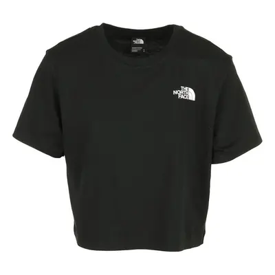 The North Face W Cropp Simple Dome Tee Černá