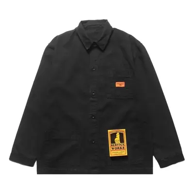 Service Works Classic Coverall Jacket - Black Černá