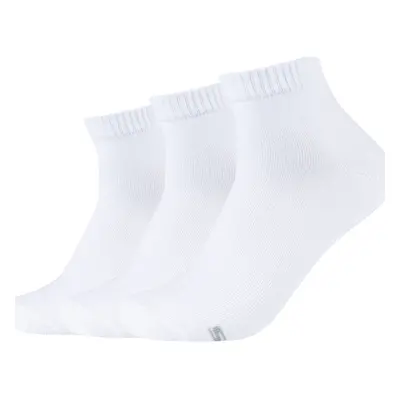 Skechers 3PPK Basic Quarter Socks Bílá