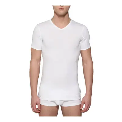 Bikkembergs Underwear 2-PACK HOMBRE V-NECK UNDERSHIRT Bílá