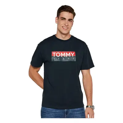 Tommy Jeans DM0DM19684 Modrá