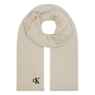 Calvin Klein Jeans SEASONAL POM POM SCARF K60K612662 Béžová