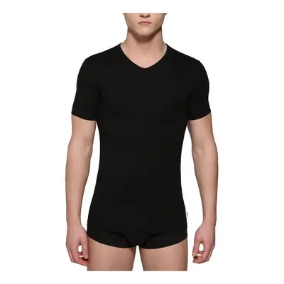 Bikkembergs Underwear 2-PACK HOMBRE V-NECK UNDERSHIRT Černá