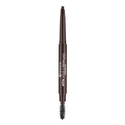 Essence Wow What a Brow Pen Waterproof Eyebrow Pencil - 04 Blac Hnědá