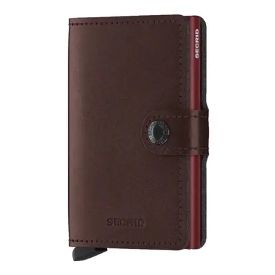 Secrid Miniwallet Metallic - Moro Hnědá