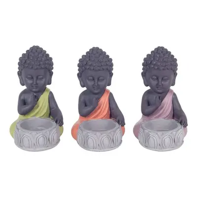 Signes Grimalt T-Light Buddha Child Set 3U ruznobarevne