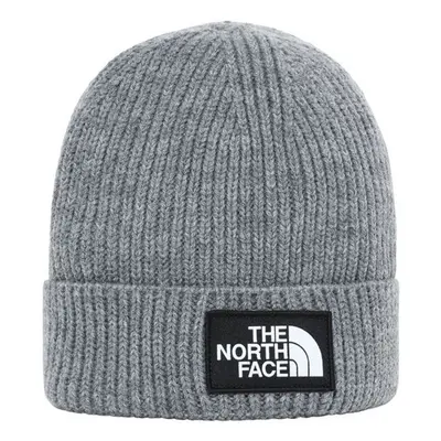 The North Face Logo Box Cuf Beanie Šedá