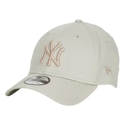 New-Era LEAGUE ESSENTIAL 39THIRTY NEW YORK YANKEES Béžová