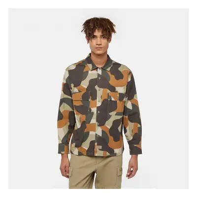 Dickies Camo canvas work shirt Zelená