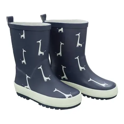 Fresk Giraffe Rain Boots - Blue Modrá