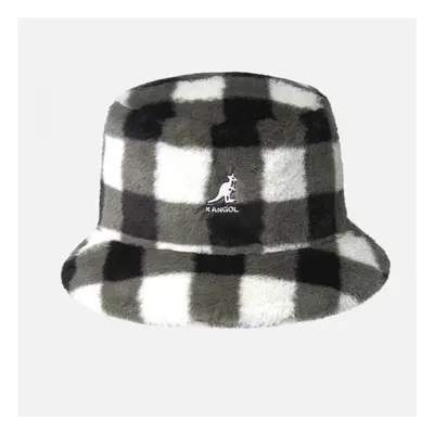 Kangol Faux fur bucket Černá